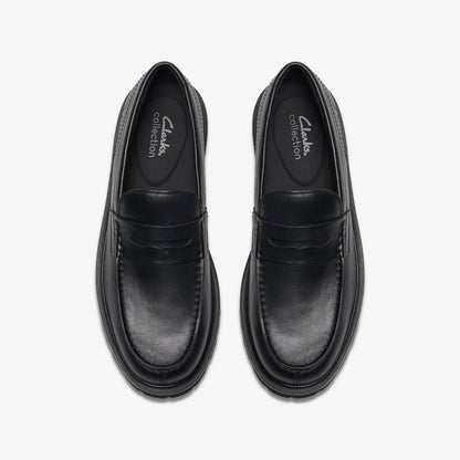 Berwick Lo Black Leather | Clarks US