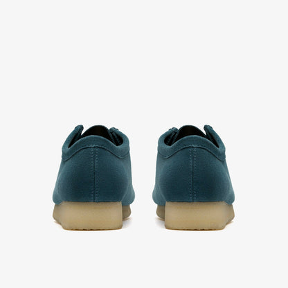Wallabee Mid Blue Suede | Clarks
