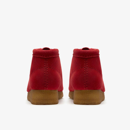 Wallabee Boot Red Suede | Clarks US