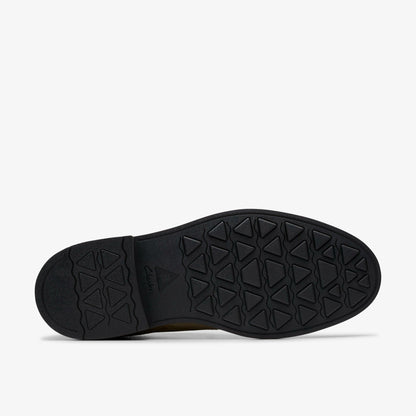 Newford Mid Dark Sand Suede | Clarks