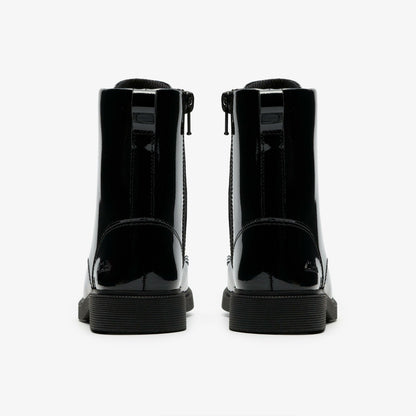 Oaklyn Charm Kid Black Patent | Clarks Onsale