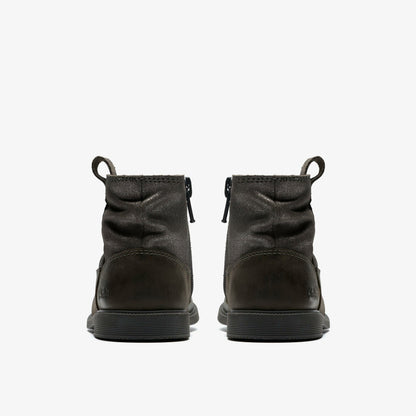 Oaklyn Top Toddler Pewter Suede | Clarks