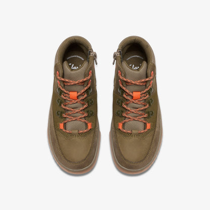 Oslo Trail Kid Khaki | Clarks Onsale