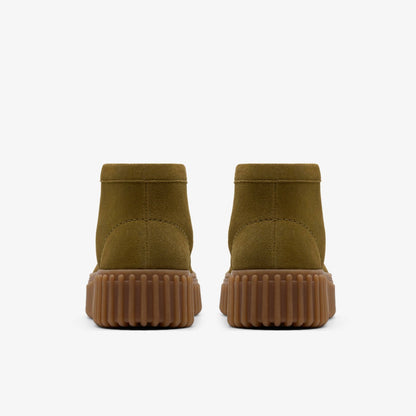 Torhill Moss Olive Suede | Clarks US