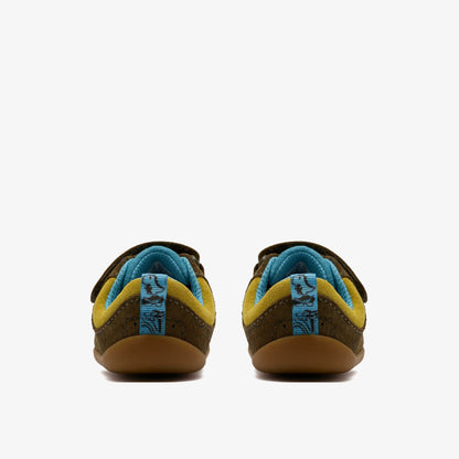 Roamer Roar Toddler Dark Olive | Clarks Sale