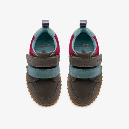 Cove Pop Toddler Grey | Clarks For Sale