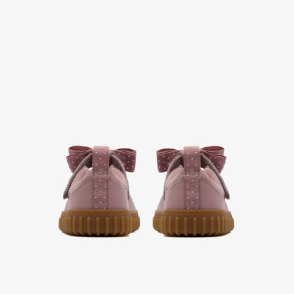Cove Bow Toddler Dusty Pink | Clarks US