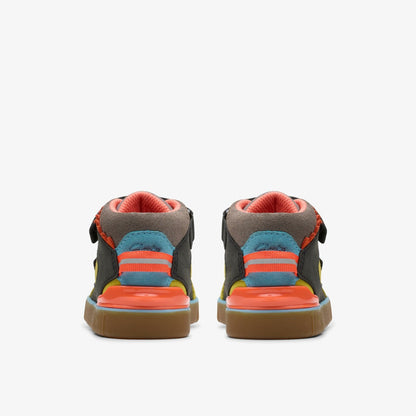 Oslo Play Toddler Grey Combination | Clarks Sale
