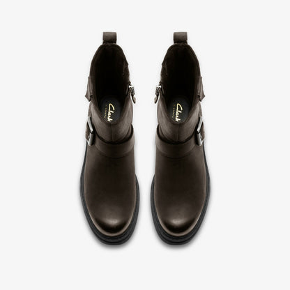 Orinoco 3 Bay Dark Grey Leather | Clarks For Sale