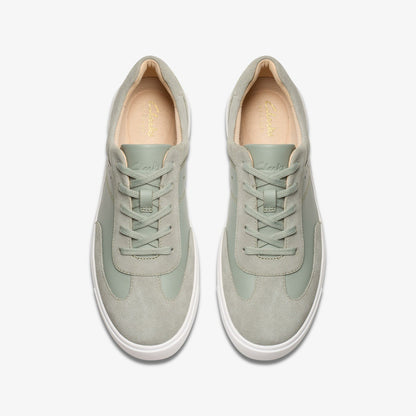 Makea Court Light Green | Clarks