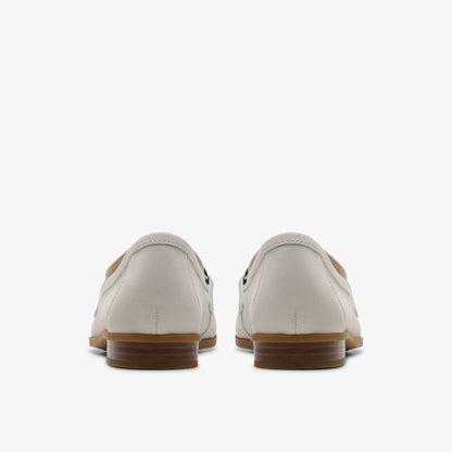 Sarafyna Iris Off White Leather | Clarks