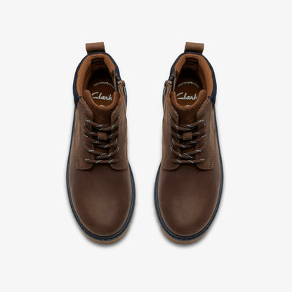 Lorcam Trail Older Dark Brown | Clarks Sale