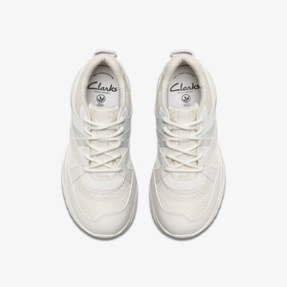 Feather Pace Older White | Clarks For Sale