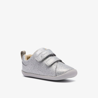 Roamer Craft Toddler Silver Patent | Clarks Onsale