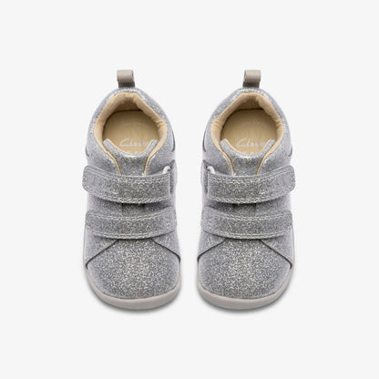 Roamer Craft Toddler Silver Patent | Clarks Onsale