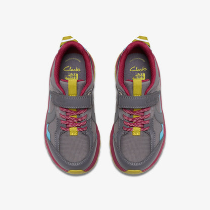 Selva Hero Kid Dark Grey Combination | Clarks