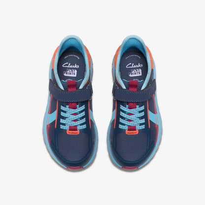 Selva Lane Kid Navy Combination | Clarks US