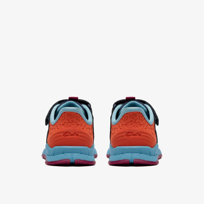 Selva Lane Toddler Navy Combination | Clarks Discount