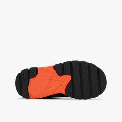 Steggy 2 Fly Kid Black/Orange | Clarks Sale