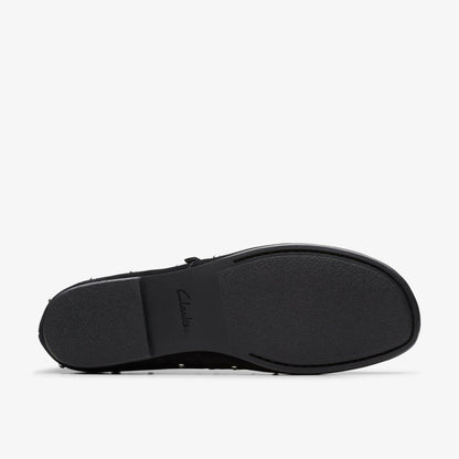 Livia Stud Black Suede | Clarks Sale