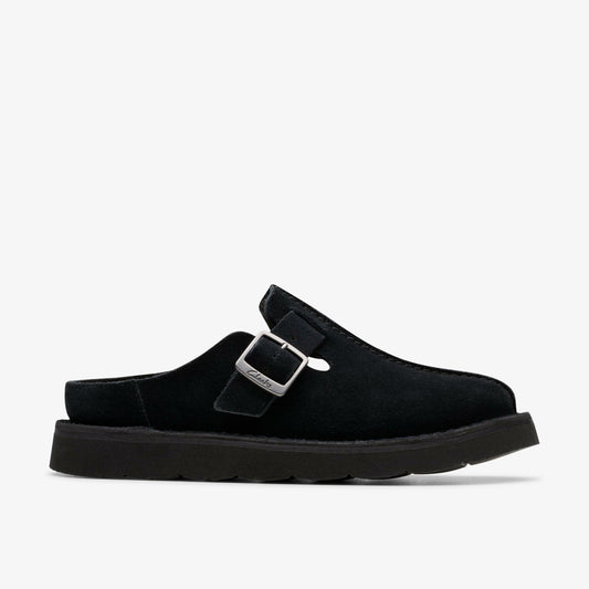 Solsbury Mule Black Suede | Clarks Discount