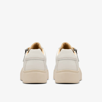 Mykah Joy Off White Leather | Clarks US