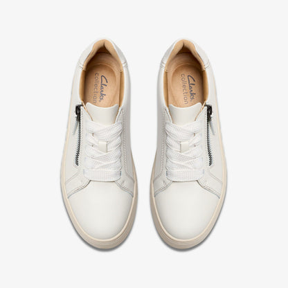 Mykah Joy Off White Leather | Clarks US