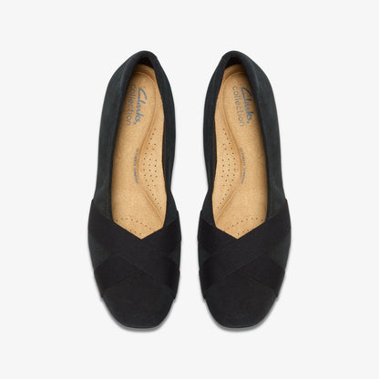 Jazmynn Gem Black Suede | Clarks US
