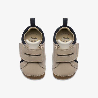 Tiny Gleam Toddler Neutral | Clarks Onsale