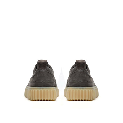Torhill Lace Dark Grey Nubuck | Clarks
