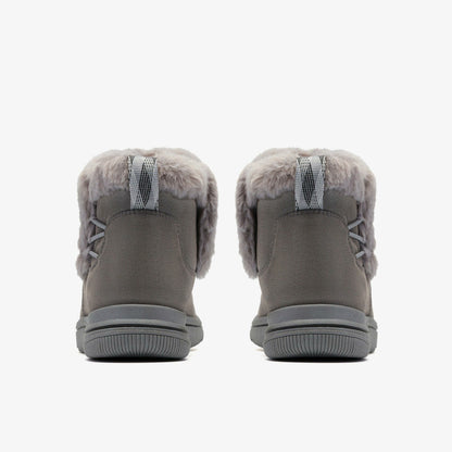 Brinkley Fur Dark Grey Combination | Clarks Discount