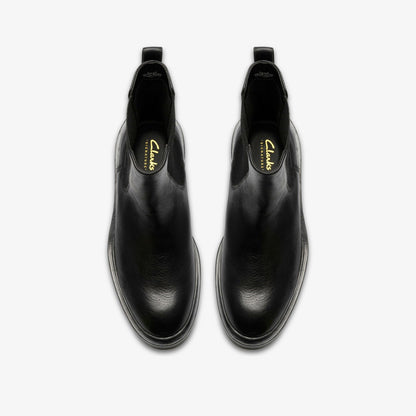 Previa Top Black Leather | Clarks Onsale