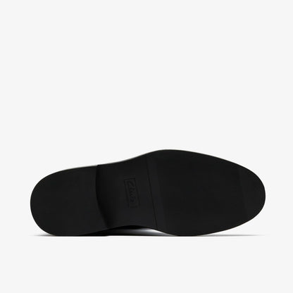 Previa Hi Black Leather | Clarks Discount