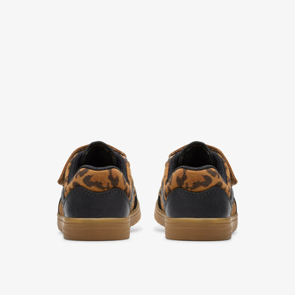 Disco Vibe Toddler Leopard Print | Clarks