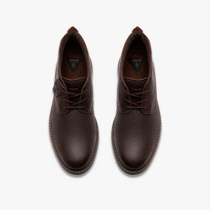 Newford Mid Waterproof Brown Warmlined Leather | Clarks Discount