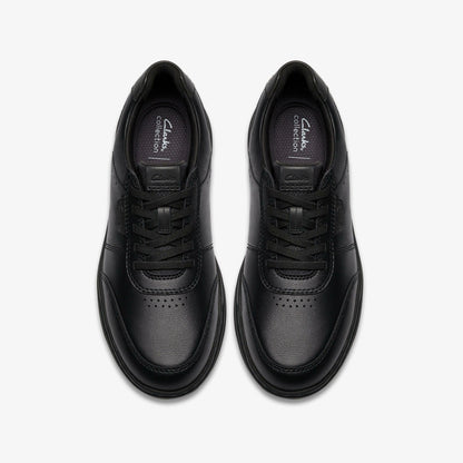 Craftwell Lace Black Leather | Clarks