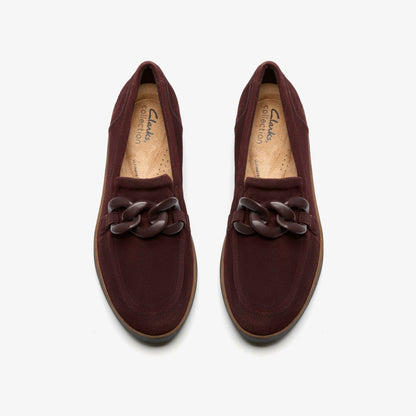 Zylah May Merlot Suede | Clarks US