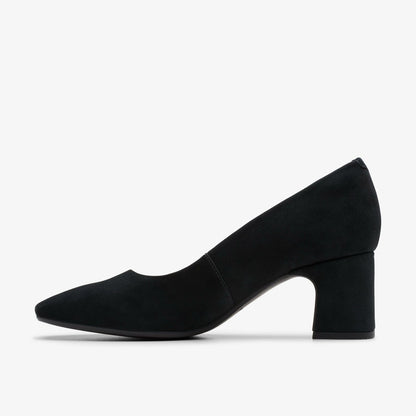 Fernie Court Black Suede | Clarks