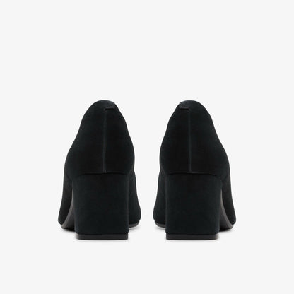 Fernie Court Black Suede | Clarks
