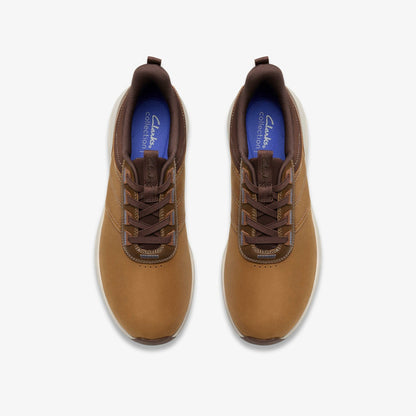 Motion Trek LX Dark Tan Leather | Clarks Onsale