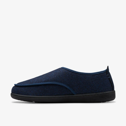 King Riptape Slipper Navy Interest | Clarks For Sale