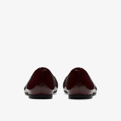 Livia Lily Burgundy Patent | Clarks Discount