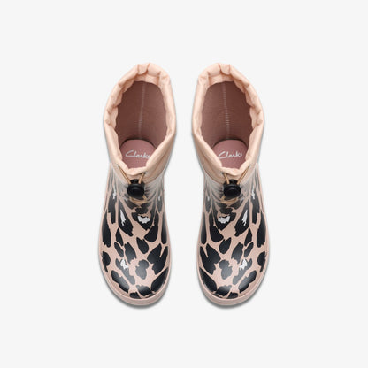 Tarri Race Kid Blush Pink Print | Clarks