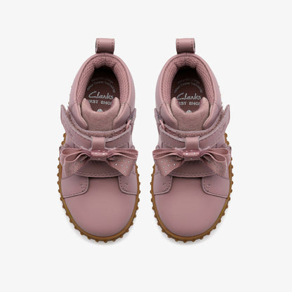 Cove Sky Toddler Dusty Pink | Clarks