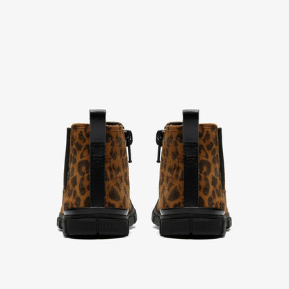 Evyn Chelsea Toddler Leopard Print | Clarks Discount