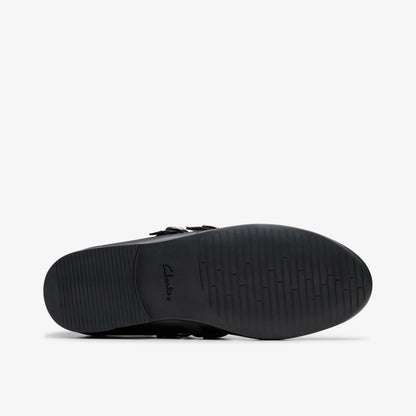 Finja Bar Youth Black Leather | Clarks Sale