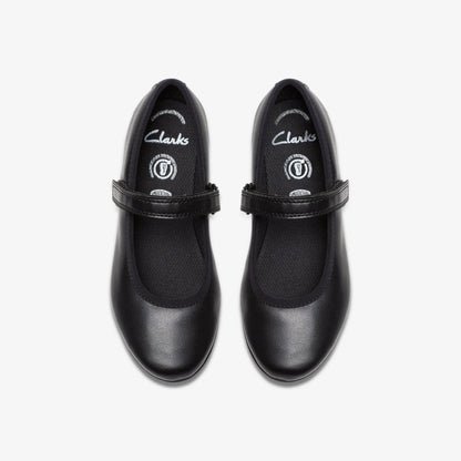 Dance Wish Kid Black | Clarks