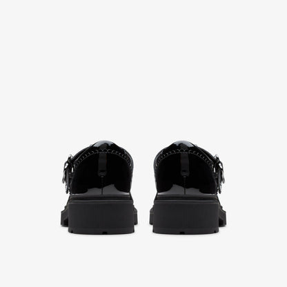 Eris Hope Youth Black Patent | Clarks Sale