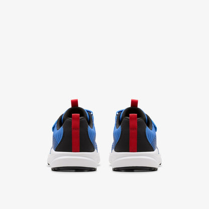 Deyes Dash Kid Blue Synthetic | Clarks Onsale