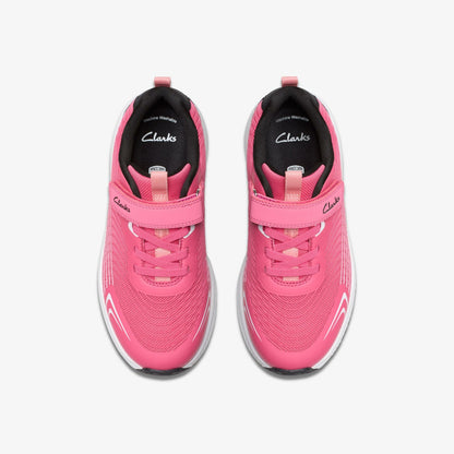 Deyes Dash Kid Pink Synthetic | Clarks Sale
